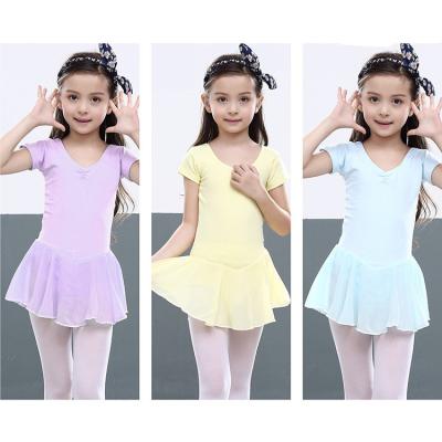 China Dancer tights babies ballet dance use solid color ruffle step training dacewear dancer tights for sale