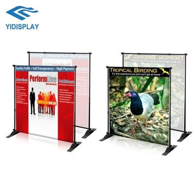 China Trade Show Factory Direct Selling Plastic Advertising Exhibit Backdrop Display Wall Roll Up Banner Stand for sale