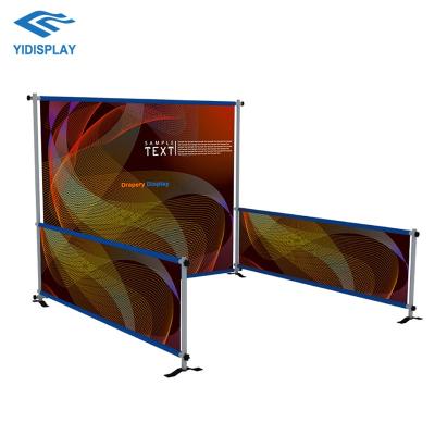 China Modern Easy Installation Trade Show Wall Display Wall Portable Customized Upright Display Booth Exhibition Booth Logo Banner for sale