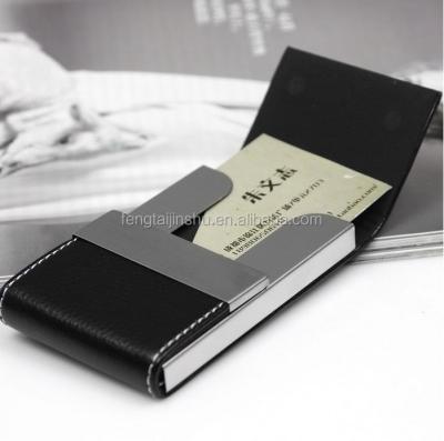 China Brand New Business Stainless Steel Business Card Holder Case And ID Holder for sale