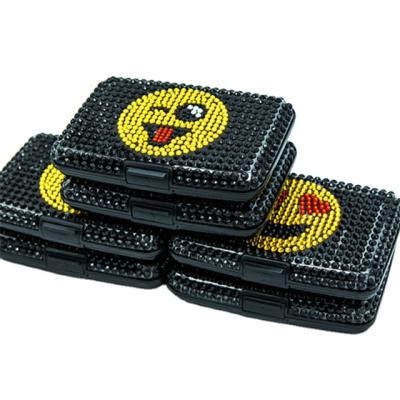 China ENGLAND NAME easy to match and match all kinds of smiley face drill card waterproof foil bag for sale