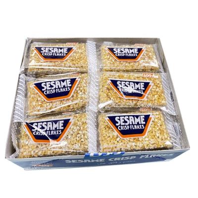 China Natural Crispy Sesame Flavored Biscuit Cookies Sesame Cookies 360g for sale