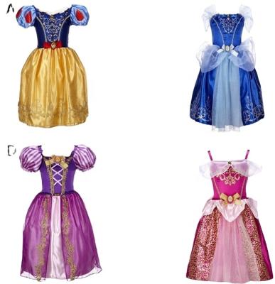 China Daisy Princess Fairy Tales Costume Cosplay Party Girls Washable Princess Dress for sale