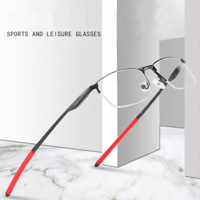 China Optical frames 2021 sports metal optical frames eyeglasses glass spex aluminum glasses for sale