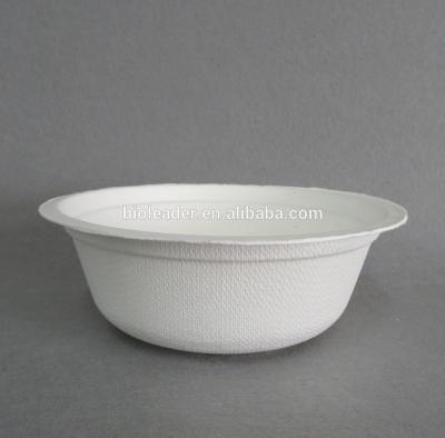 China Wholesale Disposable Grease Resistant Waterproof Disposable Bagasse Biodegradable Bowl for sale