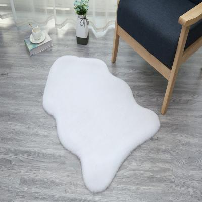 China Factory Wholesale White Washable Blankets Living Room Washable Blankets And Upholster Fur Blankets for sale