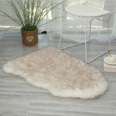 China Wholesale Washable High Quality Washable Faux Fur Fox Blanket and Mat Fluffy Soft Soft Floor Blankets Cozy Home Decor Customized by Blankets for sale