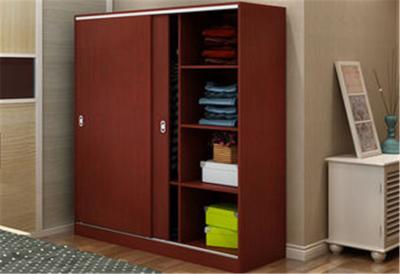 China Custom Tall Wood Storage Cabinets With Doors And Shelves , Horizontal File Storage Cupboards for sale