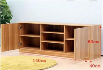 China Consola interior los 400MM * los 400MM * 600M M de madera de gabinetes de almacenamiento de los cajones múltiples TV en venta