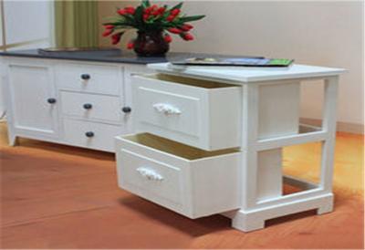 China Los gabinetes de almacenamiento interiores del estilo europeo tallaron la pequeña mesita de noche del gabinete para la cama baja en venta