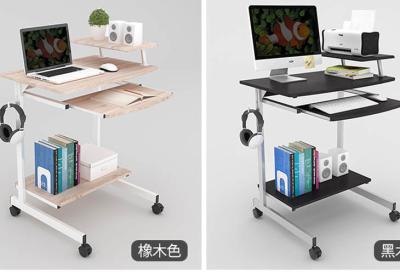 China Double deck single person computer table simple modern for small apartment for sale