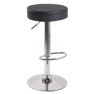 China Manufacturer Height Adjustable Candy Color Modern Swivel Bar Chairs for sale