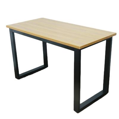 China Easy to clean American style dining table modern design restaurant coffee shop solid wood table for sale