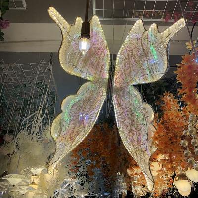 China Butterfly butterfly wedding decoration lights exquisite skill led lights for wedding decoration for sale