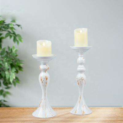 China New Vase Mermaid Vase Small White Flower Vase For Candle Holder Wedding Centerpiece for sale