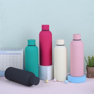 China DS PORTABLE Water Bottles 500ml Cold And Hot Bottles Stainless Steel Tumbler Mugs With Lid Insulated Flask Water Bottles for sale