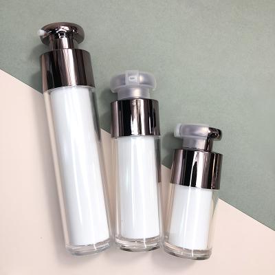 China Luxury Cosmetic Wholesale Recyclable Body Lotion Bottle Refillable Lotion Pump Bottle Refillable Airless Pump Bottle for sale