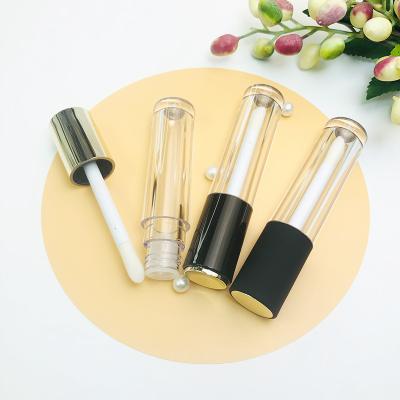 China Private Label Luxury Round Custom Lip Gloss Tubes With Big Wands Wholesale New Empty Lip Gloss Tube for sale