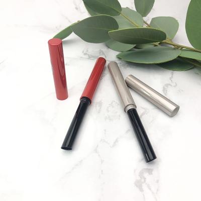 China Luxury high quality slim empty colorful pen highlighter lipstick tube lipstick makeup packaging custom private label for sale