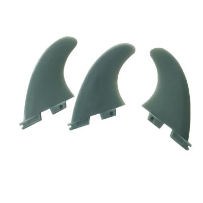 China Unisex Surfing Fins 3 PCS Plastic Surfboard Fin Color Customize for sale