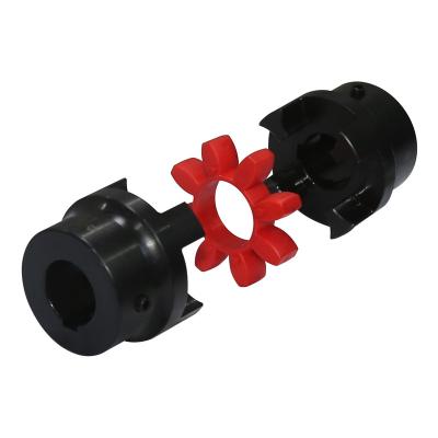 China Manufacturing Plant Star Type Shaft  Double Steps Coupler Flexible Coupling For Pump for sale