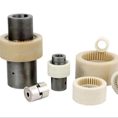 China Manufacturing Plant Nl Nylon Sleeve Internal Gear Coupling Nl8 Shaft Couplings Rigid Continous Sleeve And Double Engagement Gearing for sale