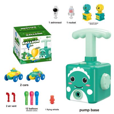 China ABS 2021 Crazy Creative Toys Christmas Series Power Balloon Car Gift Set And Carry Accessories All Kinds Of Toy for sale