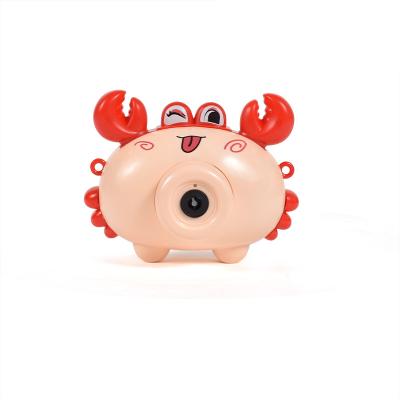 China Hot-selling High Quality ABS Amazon Bubble New Toy Children Summer Outdoor Play Crab Bubble Camera for sale