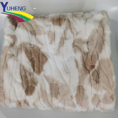 China Hot Sales Soft Comfortable Faux Rabbit Fur Fabric Anti Static for sale