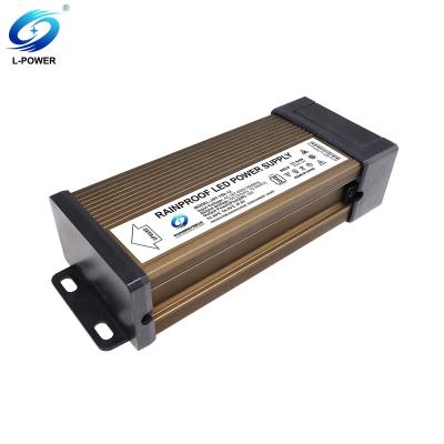 China Aluminum High Quality LED Power Supply IP65 12.5A 12V 150W LED Driver Rainproof for sale