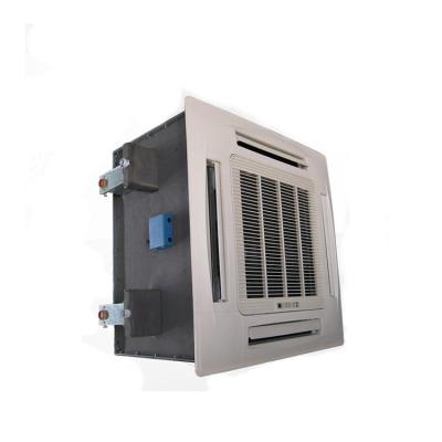 China Factory Household Air Conditioning Heating And Cooling Horizontal Hidden Floor Fan Coil Unit Fcassette Fan Coil Unit for sale