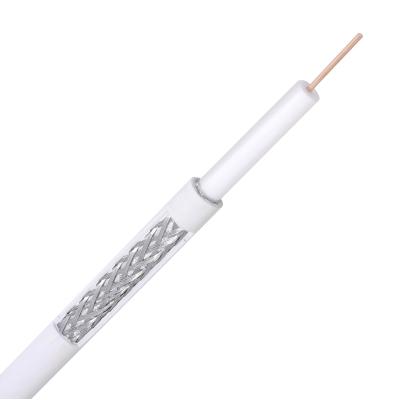 China Dual Satellite /antenna/TV/CAMERA Shielded PVC Jacket CATV CCTV Foam PE Coaxial Cable RG6 RG6U Coaxcial Cable for sale