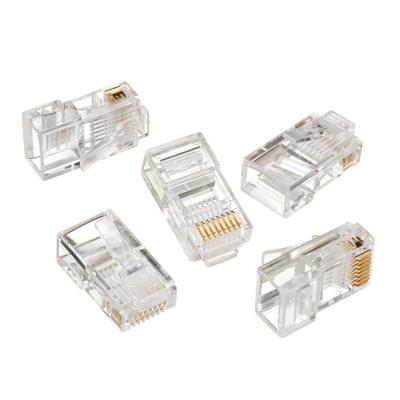 China Wholesale Network Ethernet Cable RJ45 Connector RG45 Cat 5e 6 Connector Male 8p for sale