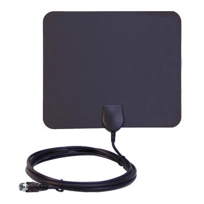 China RG 2.5C-2V Amplified HD Digital TV Antenna With Signal Booster F Male Connector 3M Coax Cable for sale