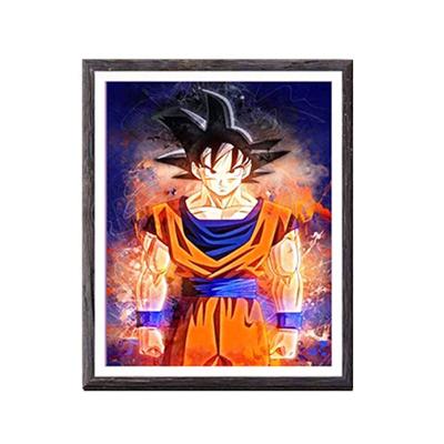 China Dragon Ball Z world 3d 3d pictures lenticular image for room decoration for sale