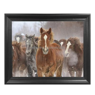 China Worldwide Promotional 3D Picture Effect Wall Art Frame Lenticular Picture for sale