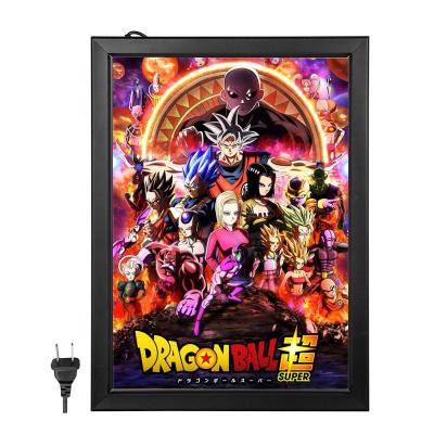 China New Anime Poster / Outdoor Poster Style Japan Advertising Led Posters 3d Lenticular Poster Printing for sale