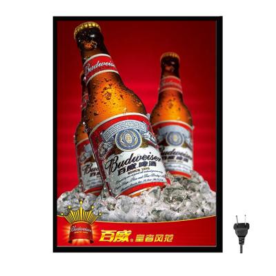 China Adertising Display Wholesale Custom Design 3d Lenticular Print Poster 24x36 Led Frame for sale