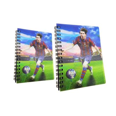 China 3D Filp 3D Effect / 3D Lenticular Printing Effect 3D Notebook With 3D Effect Cover for sale