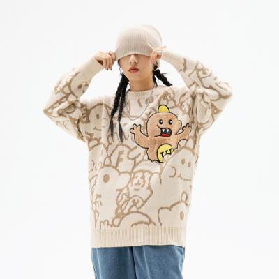 China Cute Anti-Wrinkle Christmas Sweater Korean Winter Pullovers Crewneck Sweaters For Women for sale