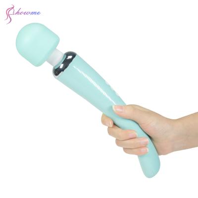 China 8 Speed ​​Force Showme Cordless Electric Full Body Massager Electronic Personal Handheld Massage Vibrator for sale