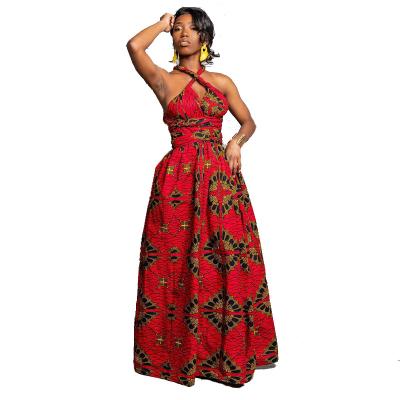 China African Print Clothing Breathable Fashion Wax Print Dresses For Women Clothing for sale