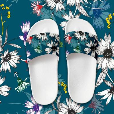 China CUSHIONING Custom Printed Slide Slipper, Eva Men Sandals Custom Slides Shoes, Logo Blank Slide Sandal Custom Simple for sale