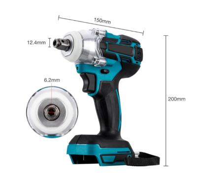 China Building& industry& 18v Cordless Electric Impact Screwdriver High Speed ​​Brushless Rechargeable Construction Impact Wrench Drill Bit Wrench for sale