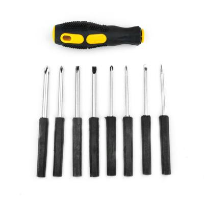 China Multi-Used Interchangeable Multi-Function Magnetic Magnetic Universal Screwdriver Tool Kit Set Of Main Screwdriver And Screwdriver for sale