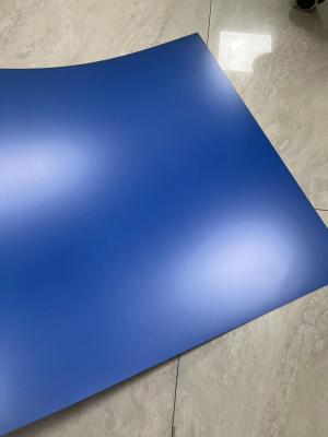 China 724*615mm Blue Surface Color UV CTP Plate with Rinse Temperature of 23-26 C for sale