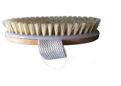 China Vegetable Bristle Dry Skin Body Brush For Stimulates Blood Circulation for sale