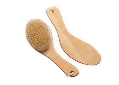 China Gentle Exfoliaton Cactus Bristle Body Brush For Dry Brushing , Free Sample for sale