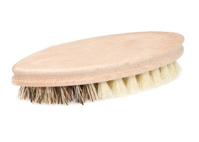 China 5-1/4 Inch Long Handled Body Brush , Handmade Bamboo Back Cleaner Brush for sale