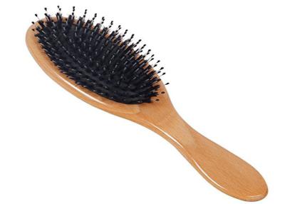 Chine Anti brosse à cheveux statique en bambou, brosse adaptée aux besoins du client de palette pour les cheveux naturels à vendre